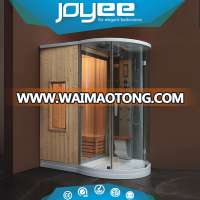 J-U880 new design china wood sauna steam room comb combination in bathroom