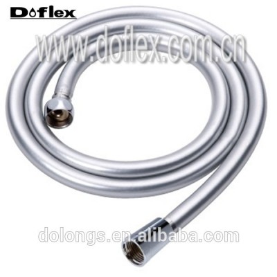 DP004 Silver PVC plastic flexible shower hose/ACS certificate