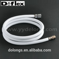 White Nylon Wire Braided Kitchen Hose